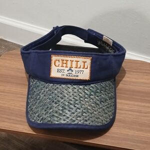 Margaritaville Blue and Green Visor Hat